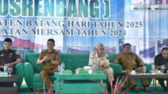 Hadiri Musrenbang Kecamatan Mersam, Anggota DPRD Batanghari Dapil IV Soroti Masalah Jalan